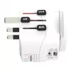 Adapter do gniazdka SKROSS 61663 Uniwersalny Biały 100-250V 2.4A USB