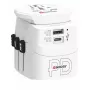 Adapter do gniazdka SKROSS 61663 Uniwersalny Biały 100-250V 2.4A USB