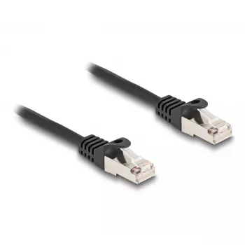 Kabel DeLOCK RJ50 męski na RJ50 męski S/FTP 1 m czarny