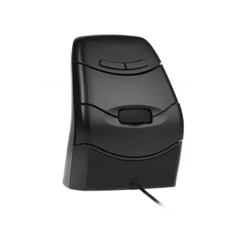 Mysz BakkerElkhuizen DXT 3 bezprzewodowa, oburęczna, optyczna, RF Wireless, 2400 DPI, czarna