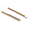 DeLOCK Kabel połączeniowy do modułów kamery 3-pinowych V8 10 cm czarny czerwony żółty