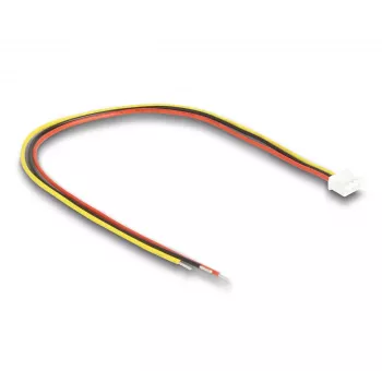 DeLOCK Kabel połączeniowy do modułów kamery 3-pinowych V8 10 cm czarny czerwony żółty
