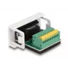 DeLOCK Easy 45 Moduł D-Sub 9 pin męski na listwę zaciskową 22,5 x 45 mm