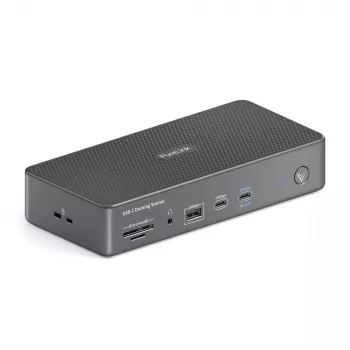Stacja dokująca do laptopa PureLink VL-D200 przewodowa szara USB Power Delivery HDMI 2.0