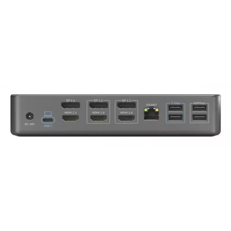 Stacja dokująca PureLink VL-D230DL USB 3.2 Gen 2 Type-C szary przewodowa