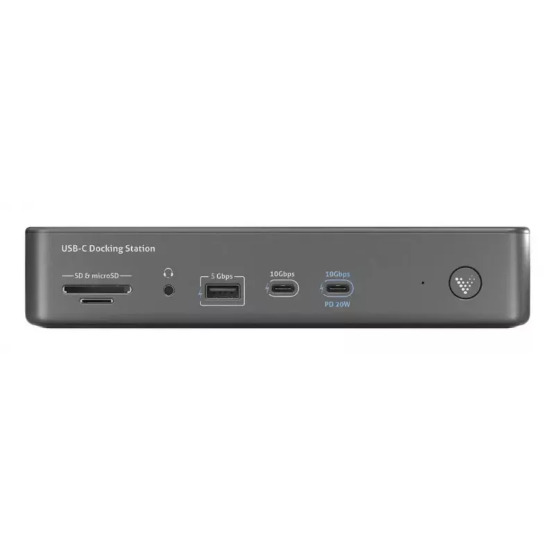 Stacja dokująca PureLink VL-D230DL USB 3.2 Gen 2 Type-C szary przewodowa