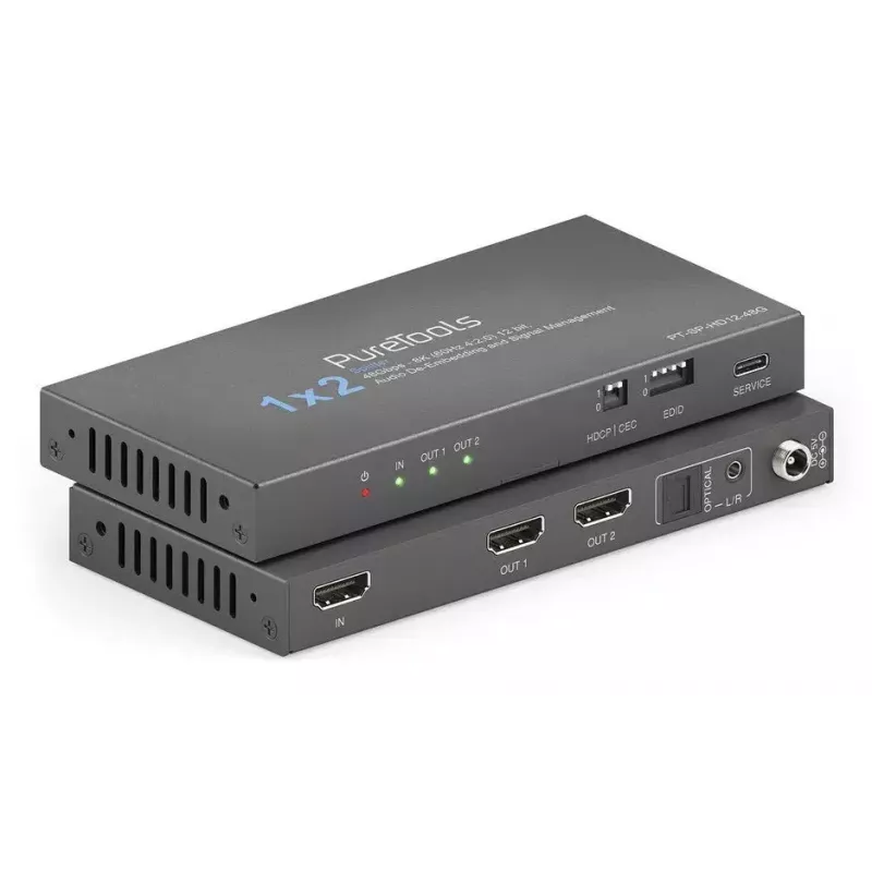 Rozgałęźnik HDMI PureLink PT-SP-HD12-48G 2x HDMI 7680x4320