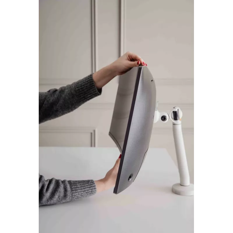 BakkerElkhuizen BE Flexible Single Biały, Zacisk, 10 kg, 43,2 cm (17 cali), 88,9 cm (35 cali), 100 x 100 mm, Biały