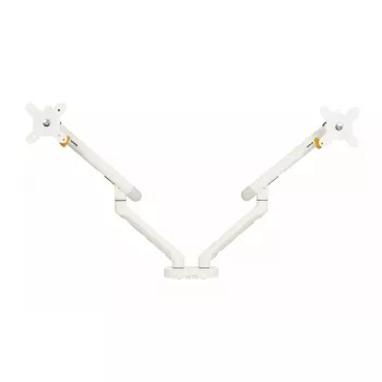 Uchwyt biurkowy BakkerElkhuizen BE Flexible Dual 88,9 cm Biały Mocowanie zaciskowe 20 kg