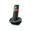 Bezprzewodowy telefon DECT MOTOROLA E201 — słuchawka bezprzewodowa z funkcją głośnomówiącą, do 50 rejestracji