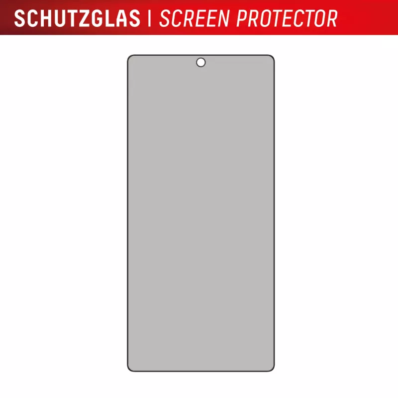 Displex Privacy Screen Protector (10H) do Samsung Galaxy S25 Ultra, Eko ramka montażowa, filtr prywatności