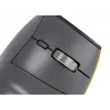 Mysz BakkerElkhuizen FastForward, praworęczna, konstrukcja pionowa, optyczna, RF Wireless + Bluetooth + USB Type-C, 500 DPI, szary