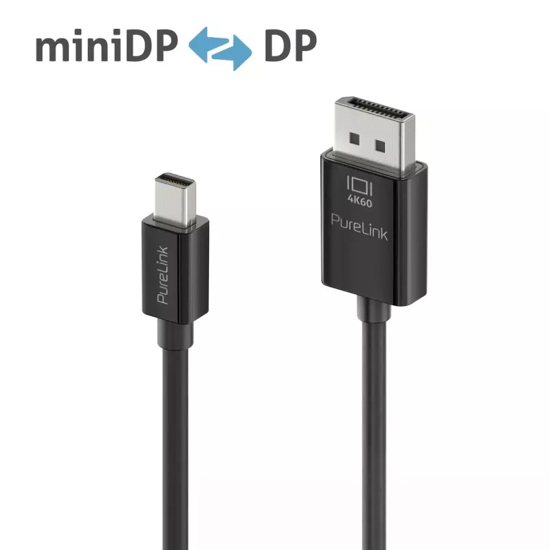 Kabel DisplayPort PureLink IS2121-030 3 m Mini DisplayPort Czarny