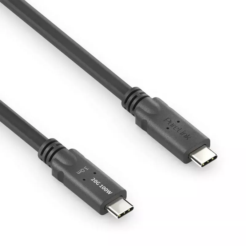 Kabel USB PureLink PI6600-020 USB4 Gen 2x2 2 m czarny