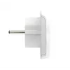 Adapter podróżny SKROSS World to Europe — uniwersalne wejście do gniazda europejskiego, biały, 64×58×47 mm