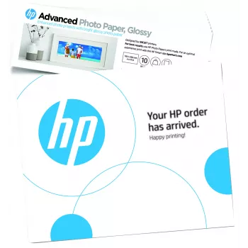 HP Advanced Photo Paper Glossy 65 lb 4 x 12 in. (101 x 305 mm) 10 sheets