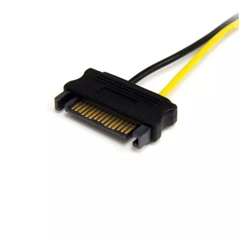 Adapter kabla zasilającego StarTech.com 6in SATA do 8-pinowego PCI Express dla karty graficznej