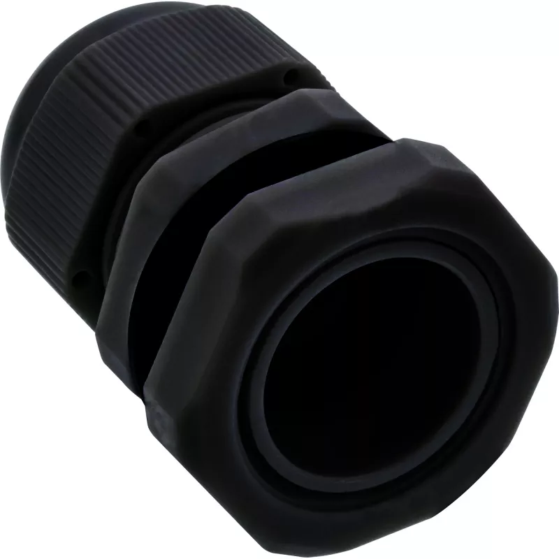InLine przepust kablowy nylonowy IP68 3,5 - 6 mm czarny 10 szt., Neopren, Nylon, Czarny, 43 g, 80 mm, 120 mm, 25 mm