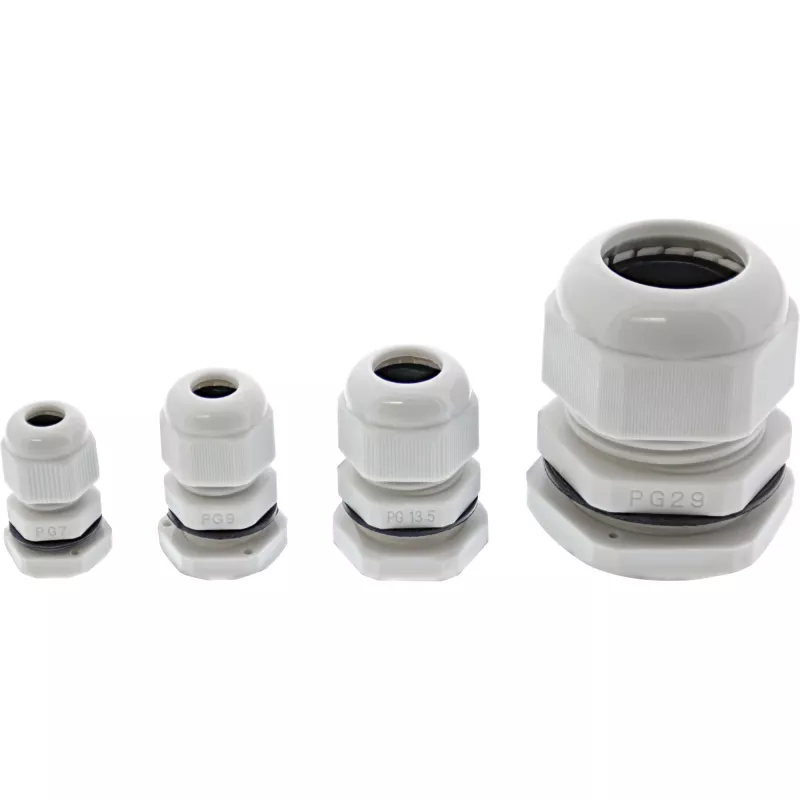 InLine dławik kablowy nylon IP68 4-8mm szary 10 szt.