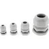InLine przepust kablowy nylon IP68 3,5–6 mm szary 10 szt., Nylon, Szary, 43 g, 80 mm, 120 mm, 25 mm