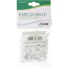 InLine 100 szt. Zacisk kablowy kwadratowy 10 mm biały