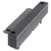 Adapter InLine SATA, M/F, 22-pin (15+7) kątowy w dół