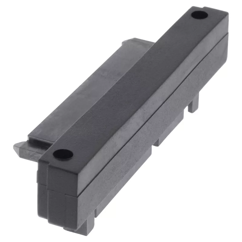Adapter InLine SATA, M/F, 22-pin (15+7) kątowy w dół