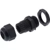 Dławik kablowy InLine 44012B nylon IP68 na kable Ø6–12 mm, czarny, opakowanie 10 szt.