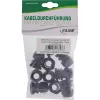 Dławik kablowy InLine 44012B nylon IP68 na kable Ø6–12 mm, czarny, opakowanie 10 szt.