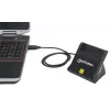 Czytnik kart inteligentnych/SIM Manhattan USB-A, 480 Mbps (USB 2.0), stojący do biurka, kompatybilny z typem ciernym, Hi-Speed USB, kabel 86 cm, czarny, trzyletnia gwarancja