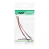 Adapter wentylatora InLine 3pin żeński / 2x 3pin męski ok. 0,10m