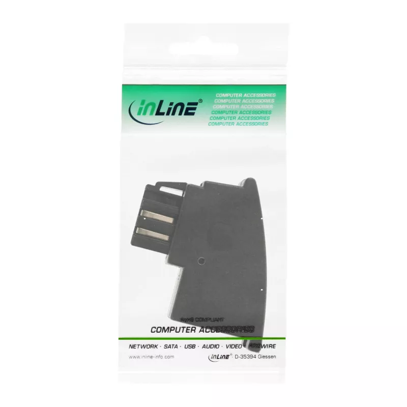 Adapter InLine TAE-N wtyk TAE-N / gniazdo RJ11 6P4C