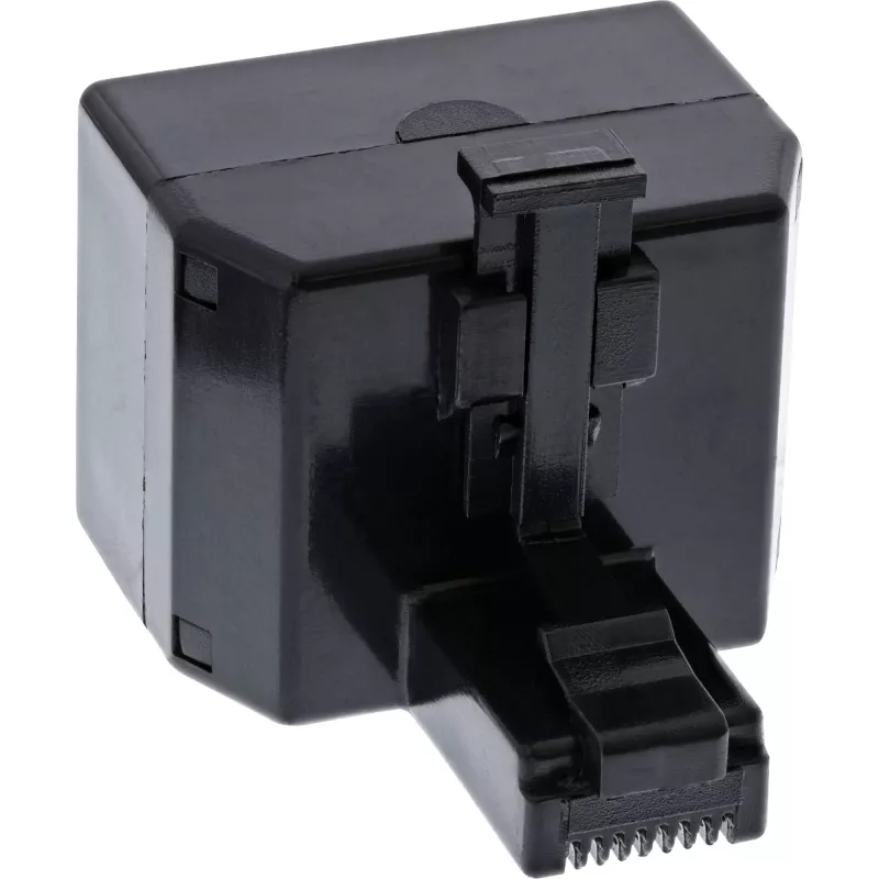 InLine ISDN Distribution rack 1x RJ45 M / 2x RJ45 F bez rezystora terminującego