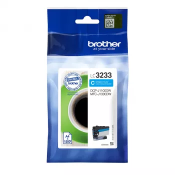 Wkład Brother LC-3233C niebieski atrament 1500 stron DCP-J1100DW/MFC-J1300DW
