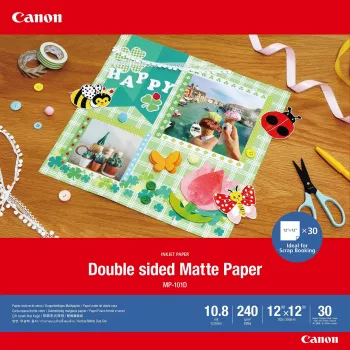Canon MP-101D Dwustronny papier matowy, 12“x12”, 30 arkuszy