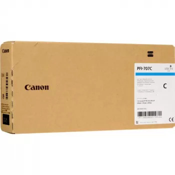 Canon PFI-707C kaseta z tuszem oryginalna cyjan