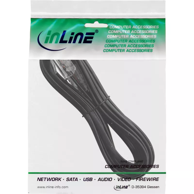Kabel ISDN InLine RJ45 męski / męski 8P4C 20m