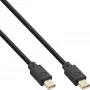 Kabel InLine Mini DisplayPort 1.4 M/M, czarny/złoty, 1m