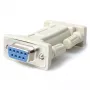 StarTech.com DB9 RS232 Szeregowy Adapter Null Modem - F/F, DB-9, DB-9, Biały
