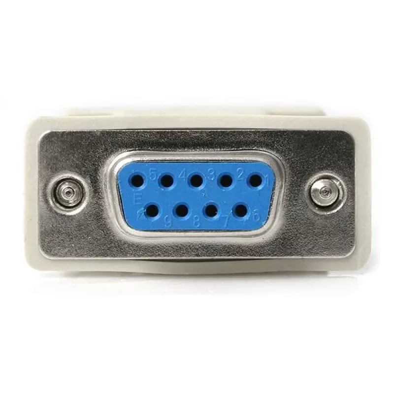 StarTech.com DB9 RS232 Szeregowy Adapter Null Modem - F/F, DB-9, DB-9, Biały