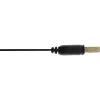 Kabel InLine Micro USB 2.0 płaski USB A / Micro-B, czarny / złoty, 2 m