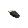 Adapter InLine HDMI wtyk HDMI A / gniazdo HDMI D pozłacany 17690A