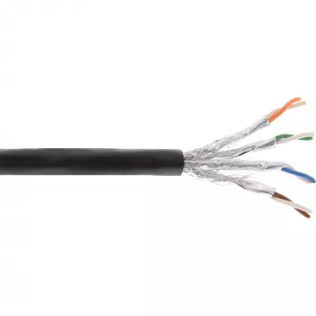 InLine Outdoor Install. kabel S/FTP PiMF Cat.7a AWG 23 miedź 1200 Mhz PE, 100m