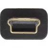 InLine USB 2.0 płaski kabel USB Typ A męski / Mini-B męski 5pin czarny/złoty 5m