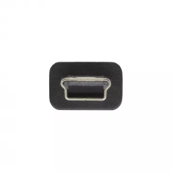 InLine Kabel USB 2.0 Mini, wtyk USB typu A / wtyk Mini B, 5pin, czarny, 0,5 m