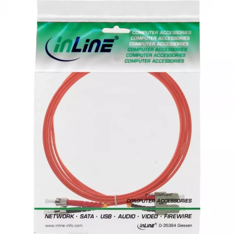 InLine światłowodowy kabel duplex SC/ST 50/125µm OM2 3m