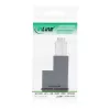 Adapter przedłużacza patchcord InLine kat.6A, RJ45 męski / żeński, kątowy 90° w prawo