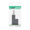 Adapter krosowy kątowy InLine kat. 6A, RJ45 męski/żeński, 90° w górę