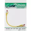 InLine Patch kabel S/FTP PiMF Cat.6 250MHz miedź halogen free żółty 0.3m