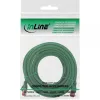 InLine Patch kabel S/FTP PiMF Cat.6 250MHz miedź halogen free zielony 7,5 m